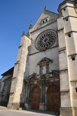 Fototapeta na wymiar Eglise Saint-Étienne de Bar-sur-Seine