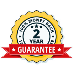 2 year money back guarantee