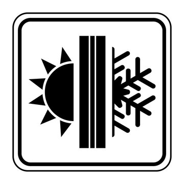 Logo isolation thermique.