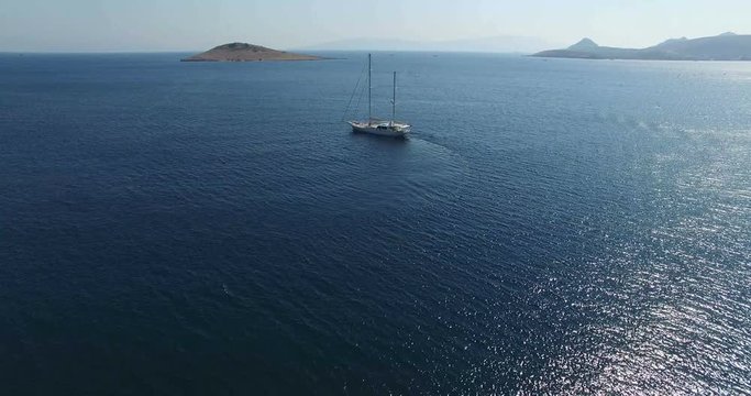 Turkish Style Sailboat Gulet Crusing