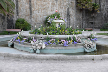 Brunnen in Saint-Malo