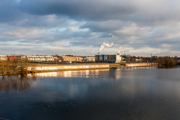 Fototapeta premium Kanal in spandau