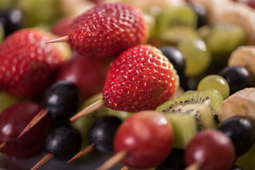 fruit skewers fruit salad on stick 