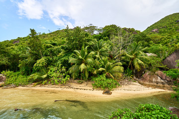 Baie Ternay & Cap Ternay Beach, Marine National Park, Mahe, Seychelles