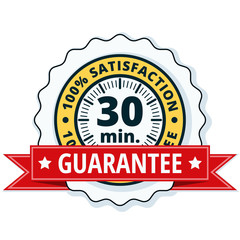 30 minetes Guarantee illustration
