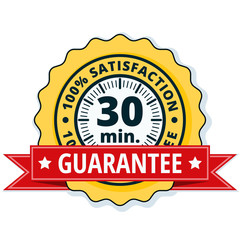 30 minetes Guarantee illustration