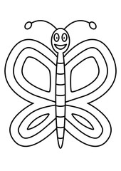 Schmetterling Ausmalbild