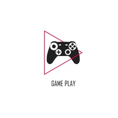 Game Play Vector Template Design