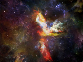 Obraz na płótnie Canvas Shining Nebula