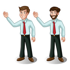 Businessman Presentation Vector Illustration