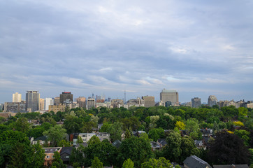 Toronto downtown panorama