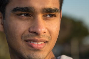 Obraz premium young man in sport clothes