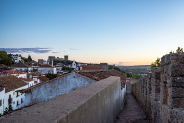 Fototapeta premium オビドスの夕景