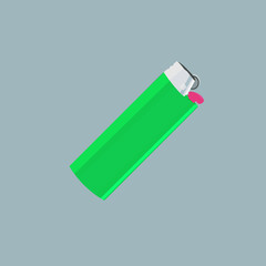 A simple green lighter