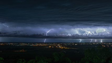 Electrial Storm over Bundaberg