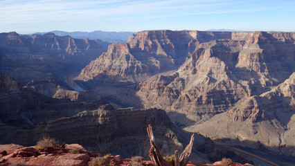 Scenic overview of the Grand Canyon from Guano Point (AZ, USA)