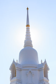 The pagoda is a respect people of Buddhism.