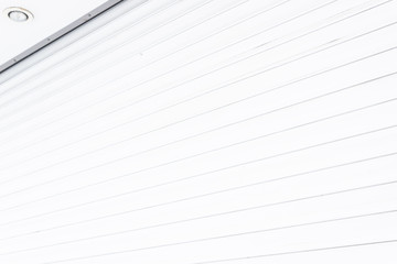 White shutters, Venetian blinds as a background