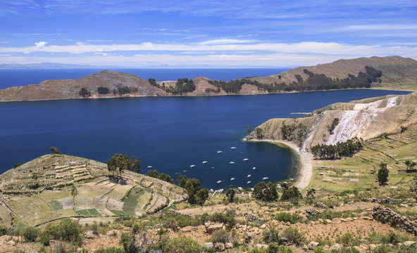 Island of the Sun (Isla del Sol), Lake Titicaca, Bolivia