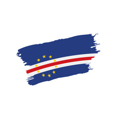 Cape Verde flag, vector illustration