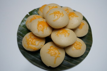 Homemade Filipino dish, rice cake