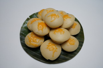 Homemade Filipino dish, rice cake