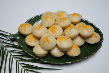 Homemade Filipino dish, rice cake