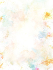 Obraz premium Abstract beautiful Colorful watercolor painting background, Colorful brush background.