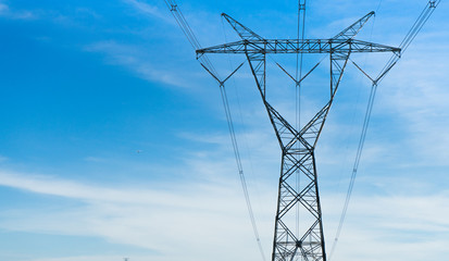 high voltage pole