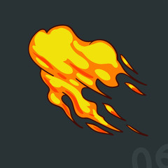illustrator 2d fire 