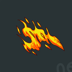 illustrator 2d fire