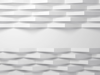 Abstract white digital background, pattern