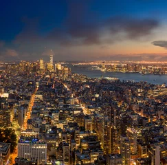 Fotobehang Night in New York City © World Travel Photos