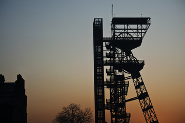 Szyb górniczy kopalni Katowice