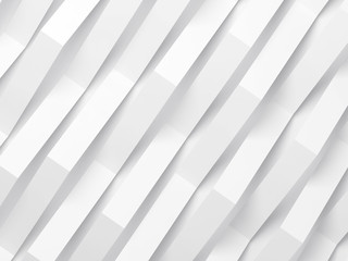 Obraz premium Abstract white background diagonal pattern