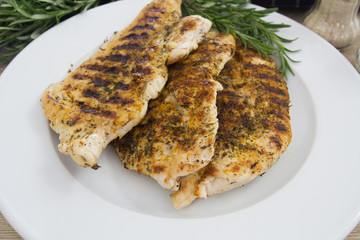 escalopes de poulet