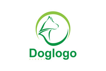dog animal for logo