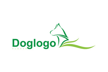 dog animal for logo