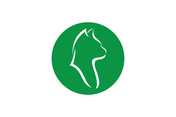 cat animal for logo icon