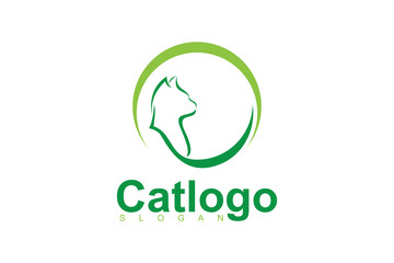 cat animal for logo icon