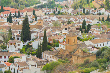 Granada town skyline