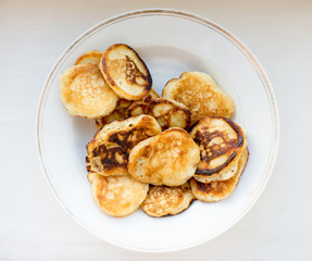 Pancake objects.