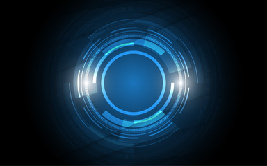 Abstract technology background Hi-tech communication concept innovation background vector illustration