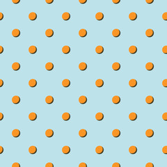 Polka Dot Pattern, Seamless Vector Background