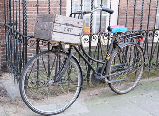 Fototapeta na wymiar amsterdam bicycle
