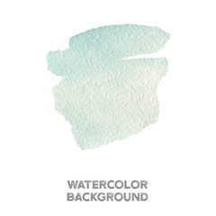 Hand painted blue watercolor texture