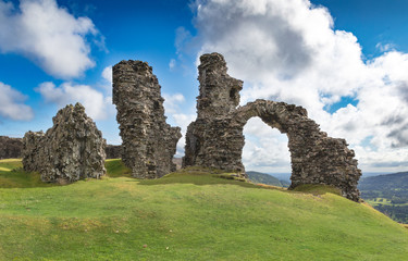 Fototapeta na wymiar Castell Dinas Brân, Llangollan Wales