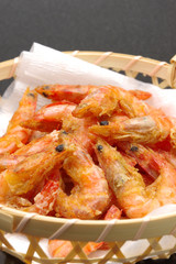 甘海老の唐揚げ