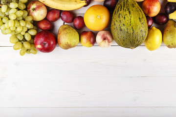 fruit detox background