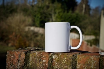 White mug mockup